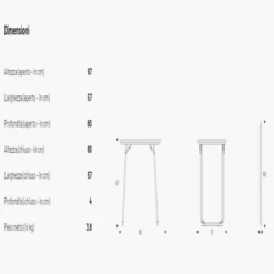 Tavolo LaFuma Fidji -Esterno Campeggio Negozio tavolo lafuma fidji 2