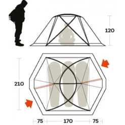 Tenda Ferrino Svalbard 3.0 -Esterno Campeggio Negozio tenda ferrino svalbard 3 0 universale affidabile versatile 4 stagioni 3
