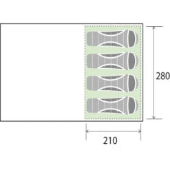 Tenda Brunner Pure 4 17 Tenda Brunner Pure 4 -Esterno Campeggio Negozio tenda pure 4 8