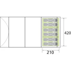 TENDA TITAN 6 -Esterno Campeggio Negozio titan 6 6